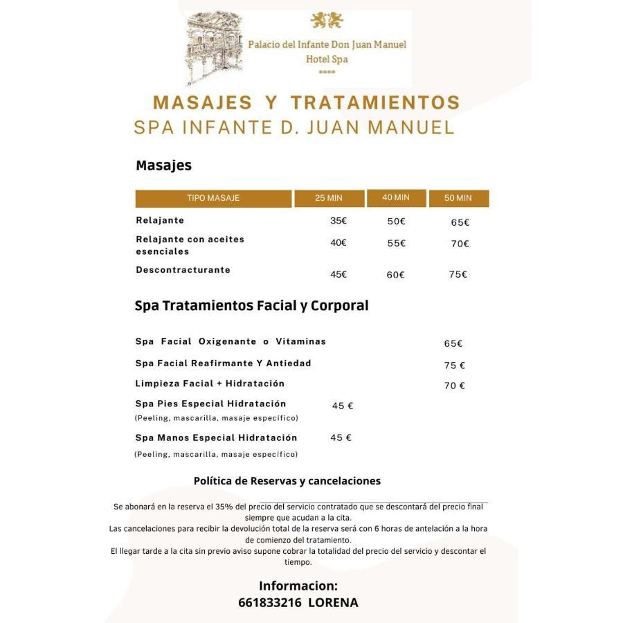 Palacio Del Infante Don Juan Manuel Hotel Spa Belmonte  Buitenkant foto
